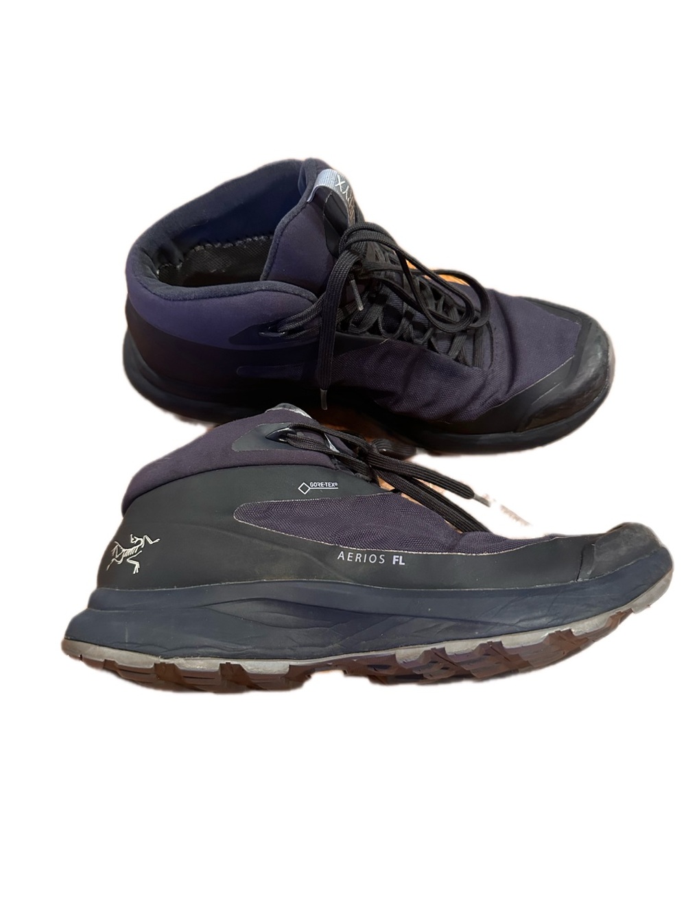 Arc'teryx Aerios FL Men's Mid Hiking Shoes - Dark Blue
